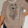 Blossom Sketch Oversized Tee - Image 2